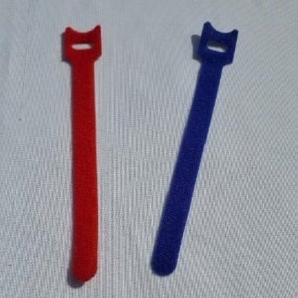 60PCS Fastening Cable Ties Reusable, Premium 6" Adjustable Cord Ties, Microfiber - Picture 5 of 6